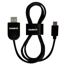 Dual USB Car Charger Black QuikVolt Case IH