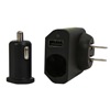 WP-210 2 in 1 Car/Wall Charger Combo
